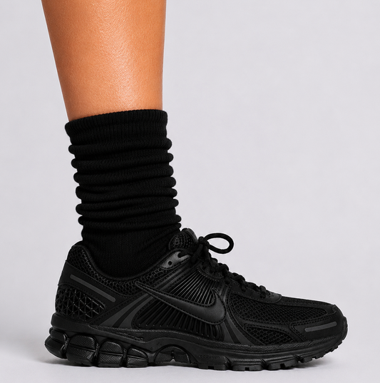ESSENTIAL SLOUCHY SOCK BLACK