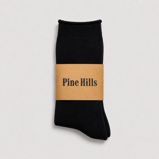 ESSENTIAL SLOUCHY SOCK BLACK