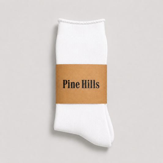 ESSENTIAL SLOUCHY SOCK WHITE